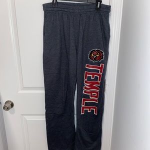 Temple University sweatpants